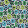 Tissu fleuri Daisy chlorophylle Casal