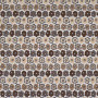 Tissu fleuri Daisy café au lait Casal