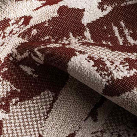 Tissu jacquard texturé Yama erable Sunbrella