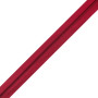 Fermeture à glissière 4 mm rouge rubis avec curseur - 10 mètres