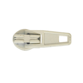 Curseur fermeture à glissière 4mm blanc cassé 502 - Par 100