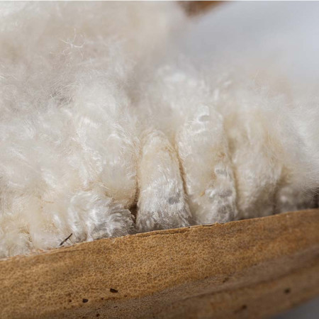pemmiproducts Ouate de 100% de kapok 500g, Beige, très Finement, Peut être composté, Lavable, ouate de Rembourrage, Convenable comme ouate de Remplissage Naturel et Efficace