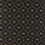 Jacquard géométrique Serlio noir Casamance