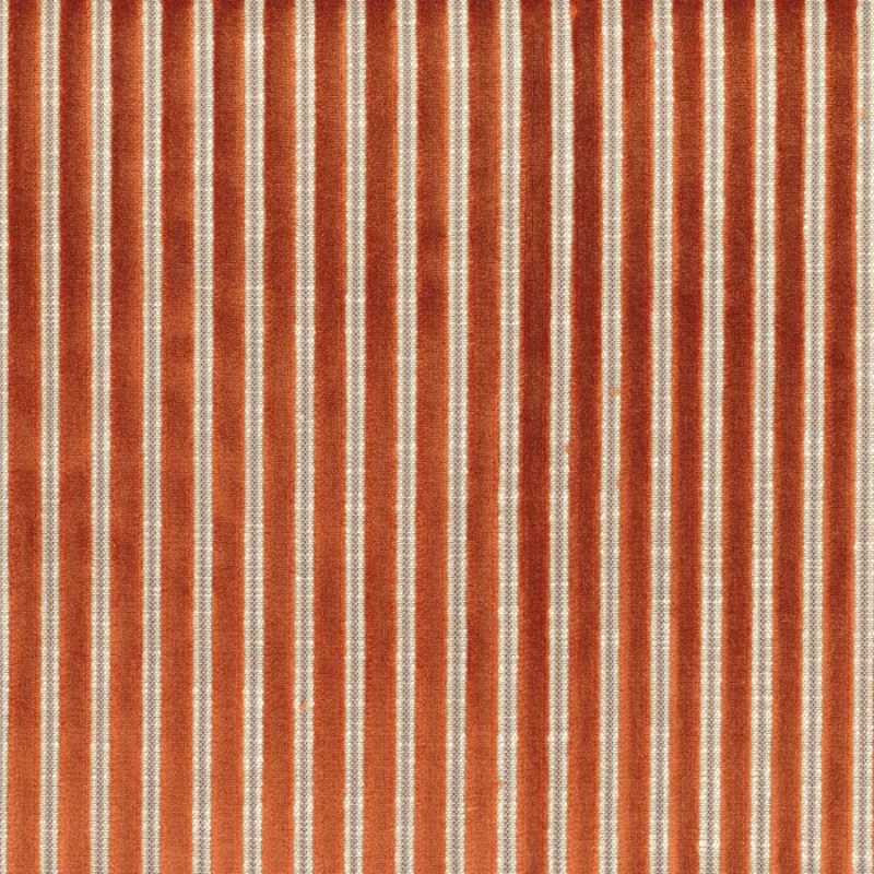 Tissu Rayures Zebu Orange Brule Casamance Artapisserie fr tissu-rayures-zebu-orange-brule-casamance-artapisserie-fr