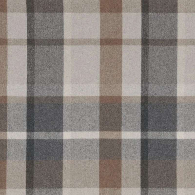 Tartan non feu Vanoise beige gris anthracite Casamance