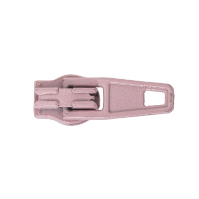 Curseur fermeture à glissière 4mm rose clair 811 - Par 100