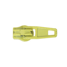 Curseur fermeture à glissière 4mm jaune soufre 503 - Par 100