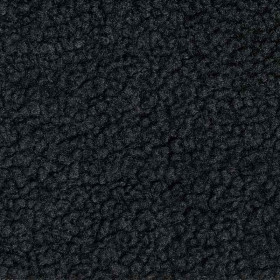 Tissu bouclette Panda noir Froca