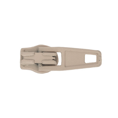 Curseur fermeture à glissière 4mm pure beige 125 - Par 100