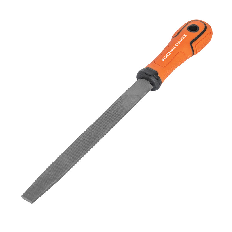 Lime Plate Pour Bois TOPEX – 200 Mm, Idéale Pour Le Ponçage Et L'ébénisterie