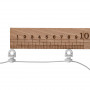 Bobine 1000 glisseurs vague 8 cm blanc pour rail rideau DS - DS XL - KS