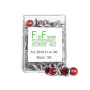 100 clous tapissier diamant rouge Ø11 mm