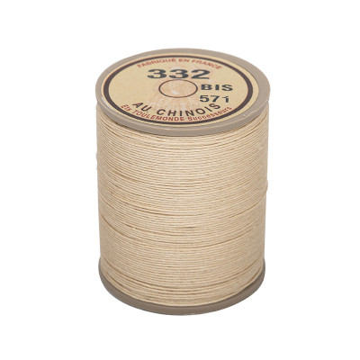 Fil de lin au chinois câblé n°332 extra glacé - écru 571