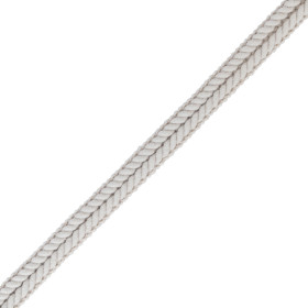 Double corde tressé 10 mm beige