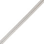 Double corde tressé 10 mm beige