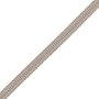 Double corde tressé 10 mm taupe