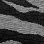 Tissu rayé Maki charbon gris Froca