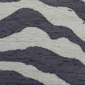Tissu rayé Maki gris sable Froca