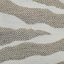 Tissu rayé Maki crème blanc Froca