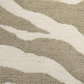 Tissu rayé Maki beige Froca