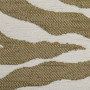 Tissu rayé Maki ocre blanc Froca