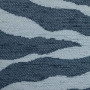 Tissu rayé Maki bleu pastel Froca