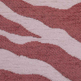 Tissu rayé Maki rose Froca