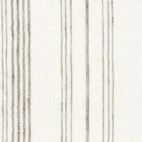 Voilage rayé Sabana taupe Casamance 307 cm