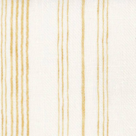 Voilage rayé Sabana jaune Casamance 307 cm