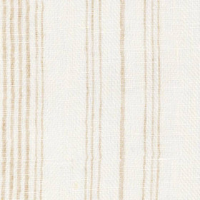 Voilage rayé Sabana nude Casamance 307 cm