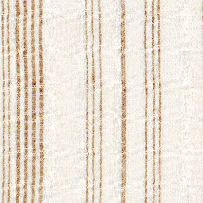 Voilage rayé Sabana terre de sienne Casamance 307 cm
