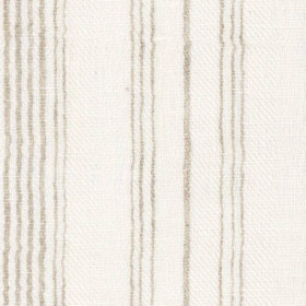 Voilage rayé Sabana grege Casamance 307 cm