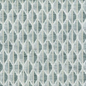 Jacquard tissé Grey Hills bleu baltique Casamance