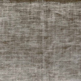 Tissu chenille Demoiselle taupe Casamance