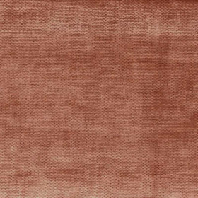 Tissu chenille Demoiselle terracotta Casamance
