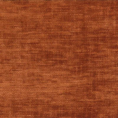 Tissu chenille Demoiselle orange brulé Casamance