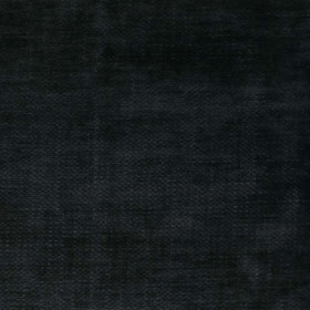 Tissu chenille Demoiselle noir Casamance