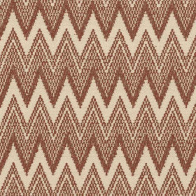Jacquard outdoor Hozho terracotta Casamance