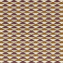 Jacquard outdoor non feu Moki ocre terracotta Casamance