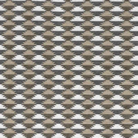 Jacquard outdoor non feu Moki taupe sable Casamance