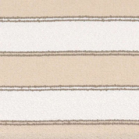 Tissu rayé Apache taupe beige Casamance