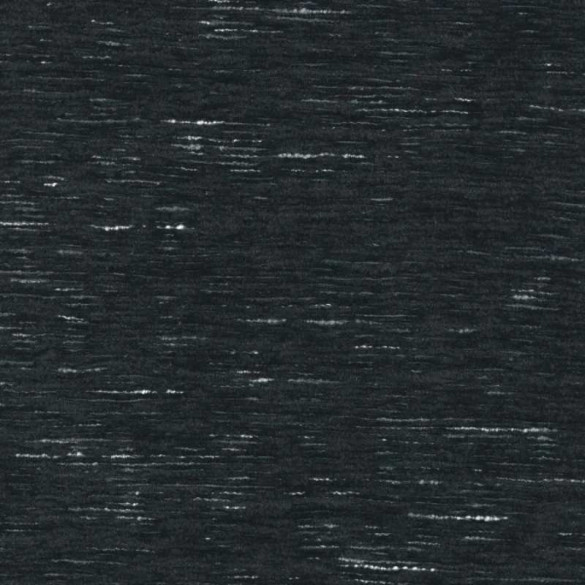 Tissu chenille Eaton noir Casamance