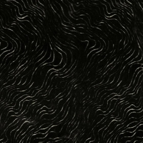 Jacquard velours Piti noir Casamance