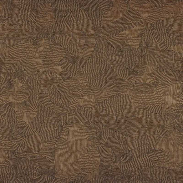 Jacquard tissé Cléo tabac Casamance