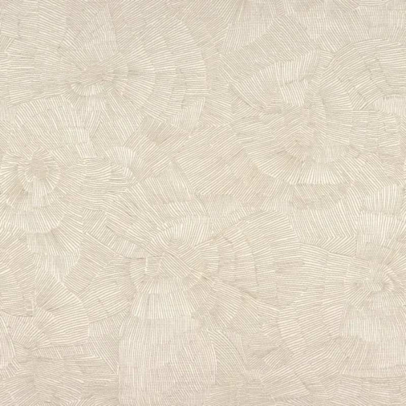Jacquard tissé Cléo crème Casamance