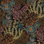Tissu brodé Moana multico Casamance