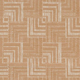 Voile effet raphia Papago terre de sienne Casamance 309 cm