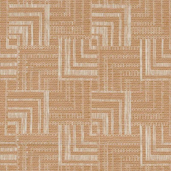 Voile effet raphia Papago terre de sienne Casamance 309 cm