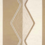 Tissu brodé Mesa beige Casamance