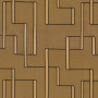 Jacquard géométrique Lusio mordoré Casamance